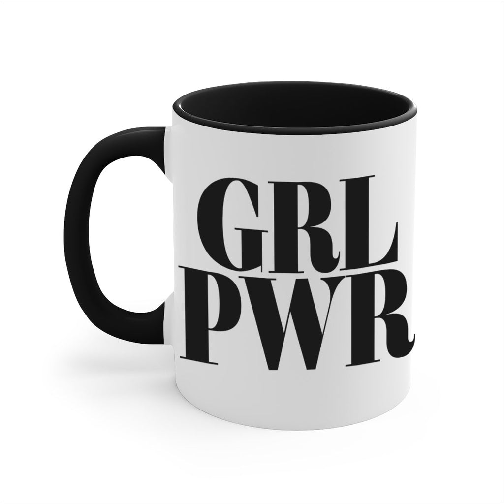 grl pwr 141#- black words - phrases-Mug / Coffee Cup