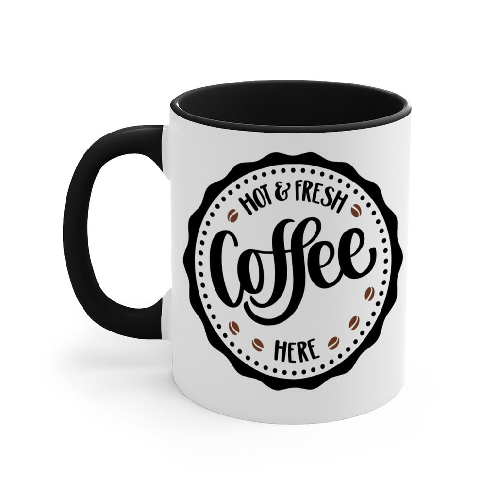 hot fresh coffee here 113#- coffee-Mug / Coffee Cup