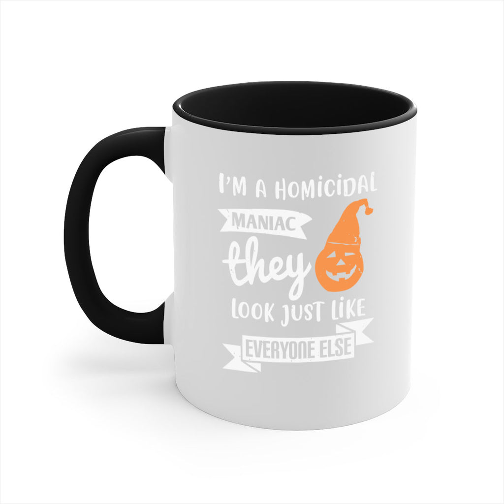 i’m a homicidal maniac 142#- halloween-Mug / Coffee Cup
