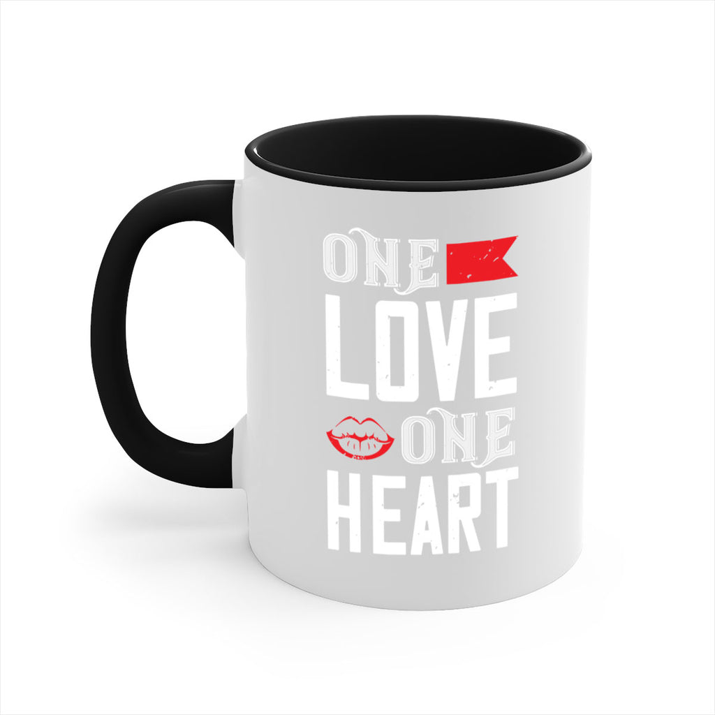 one love one heart 32#- valentines day-Mug / Coffee Cup