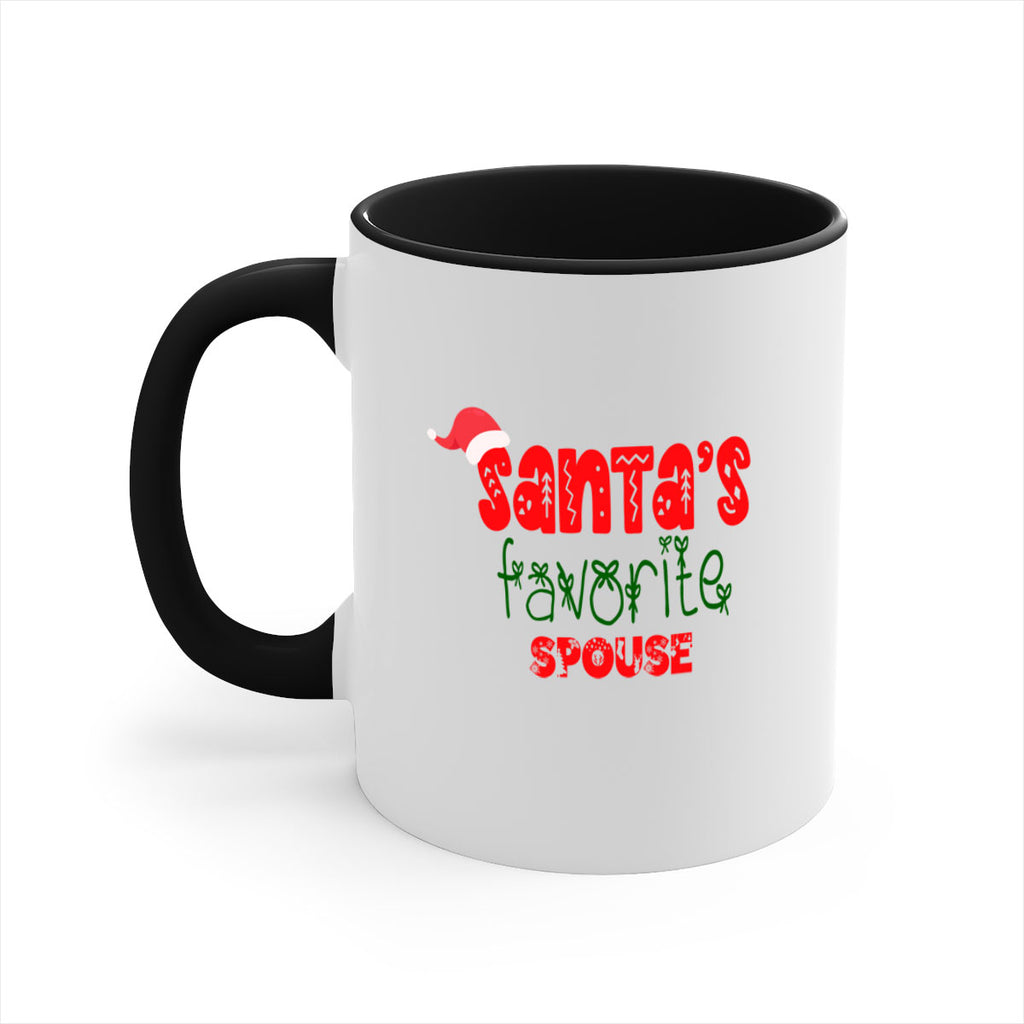 santas favorite spouse style 1093#- christmas-Mug / Coffee Cup