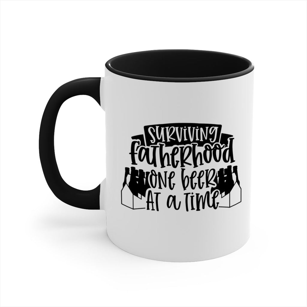 surviving fatherhood one beer at a time 19#- fathers day-Mug / Coffee Cup