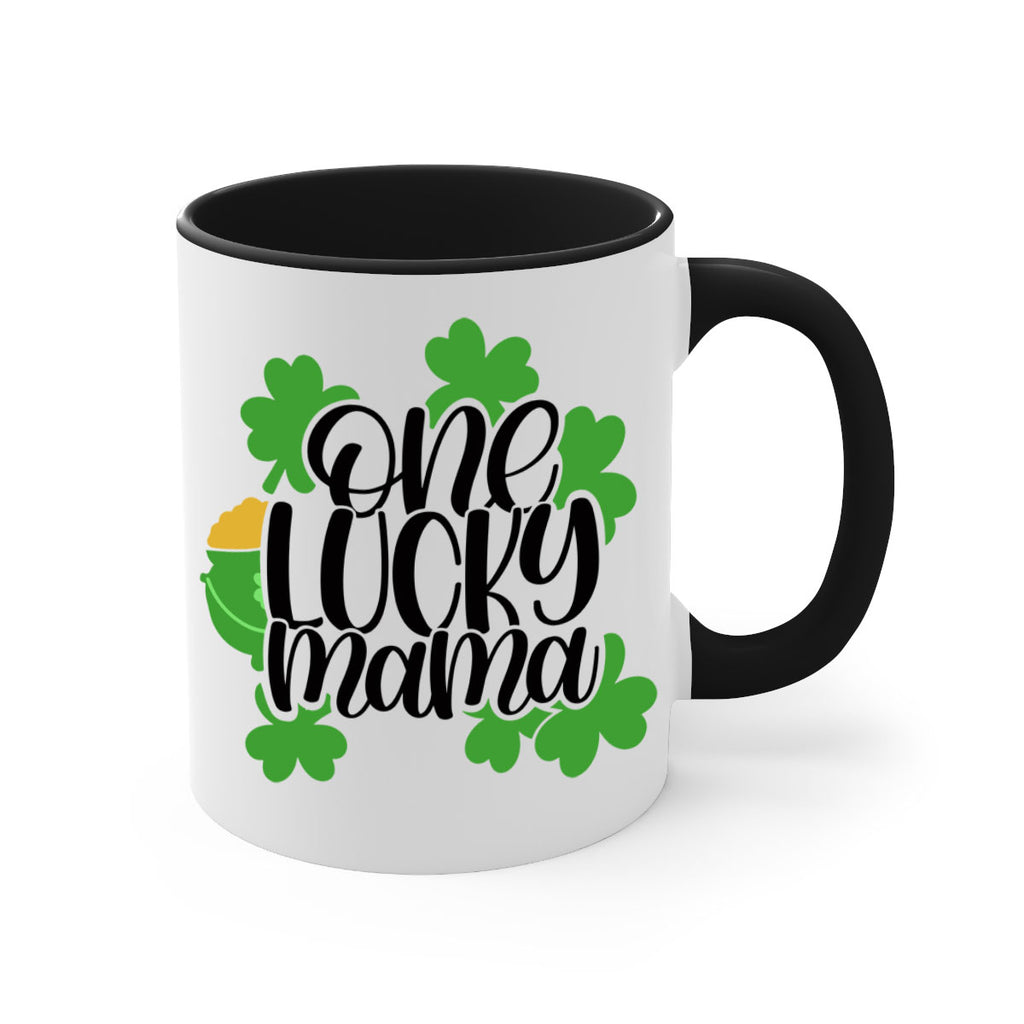 One Lucky Mama Style 42#- St Patricks Day-Mug / Coffee Cup