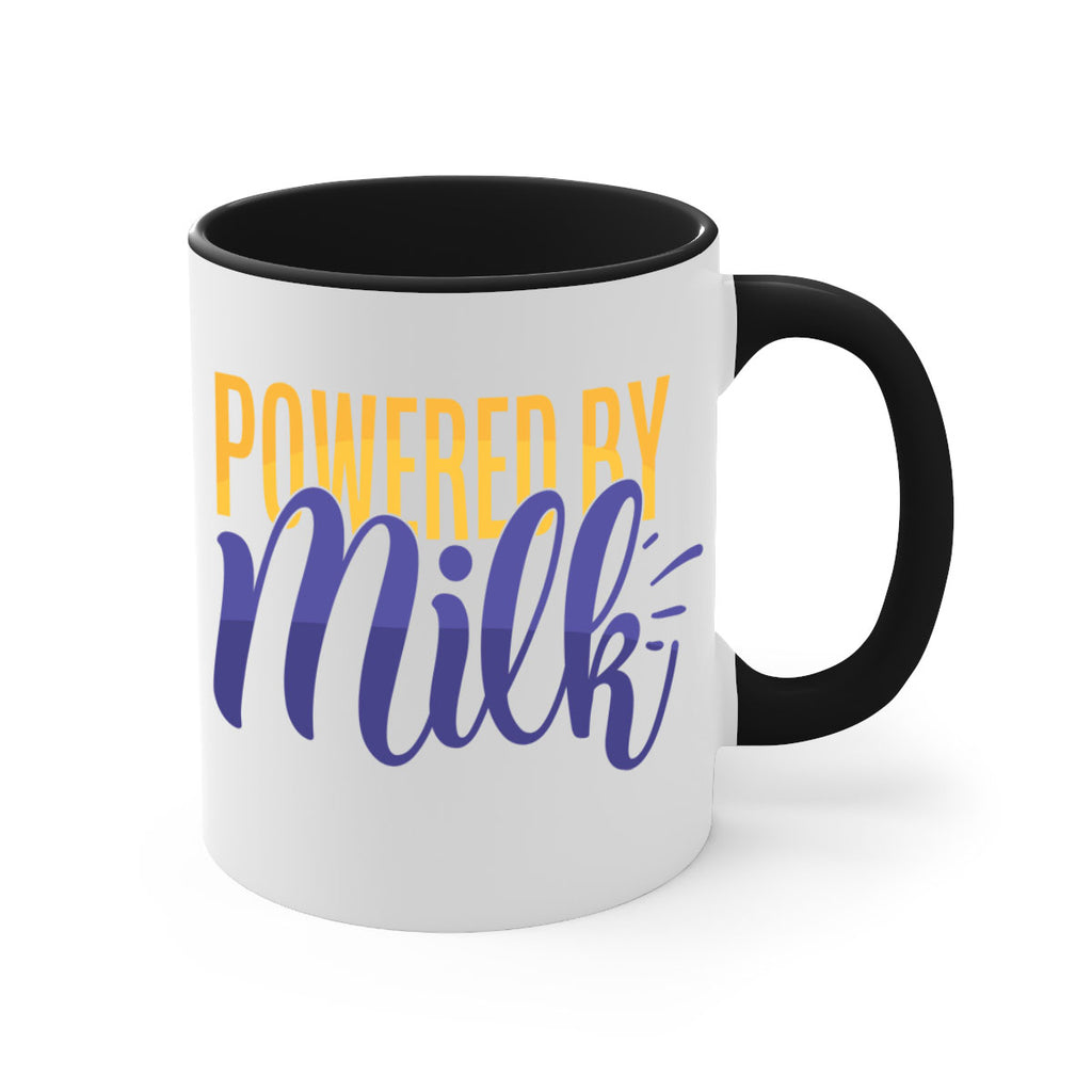 Powered By Milk Style 204#- baby2-Mug / Coffee Cup