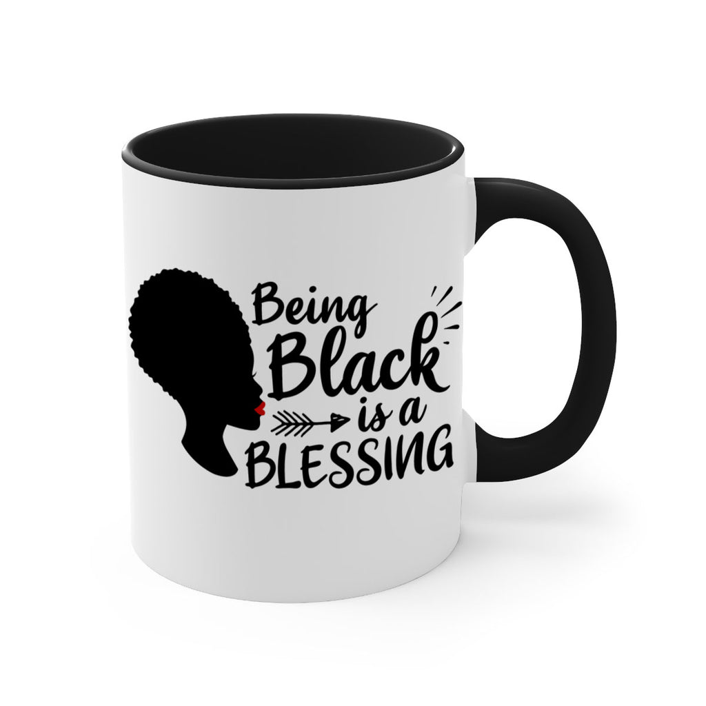 being black is a blessing Style 63#- Black women - Girls-Mug / Coffee Cup