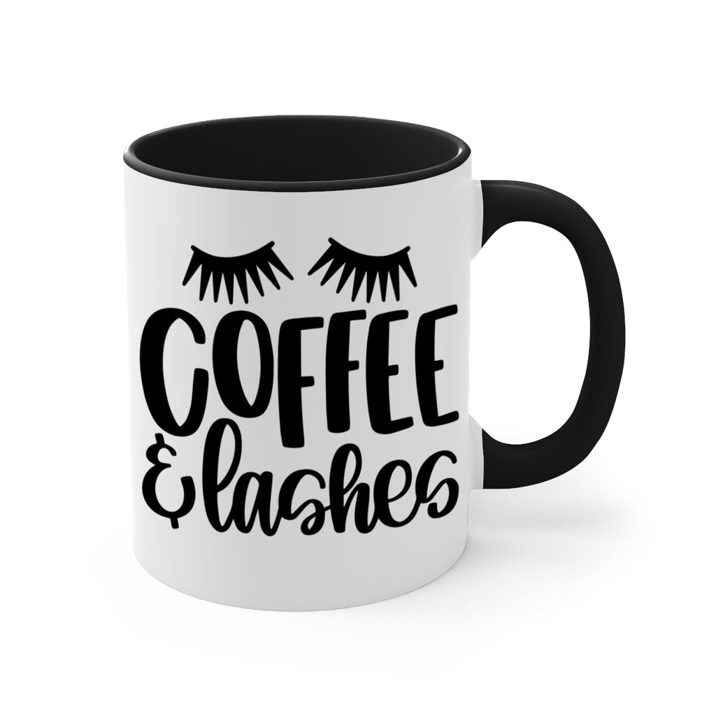 coffee lashes 177#- coffee-Mug / Coffee Cup