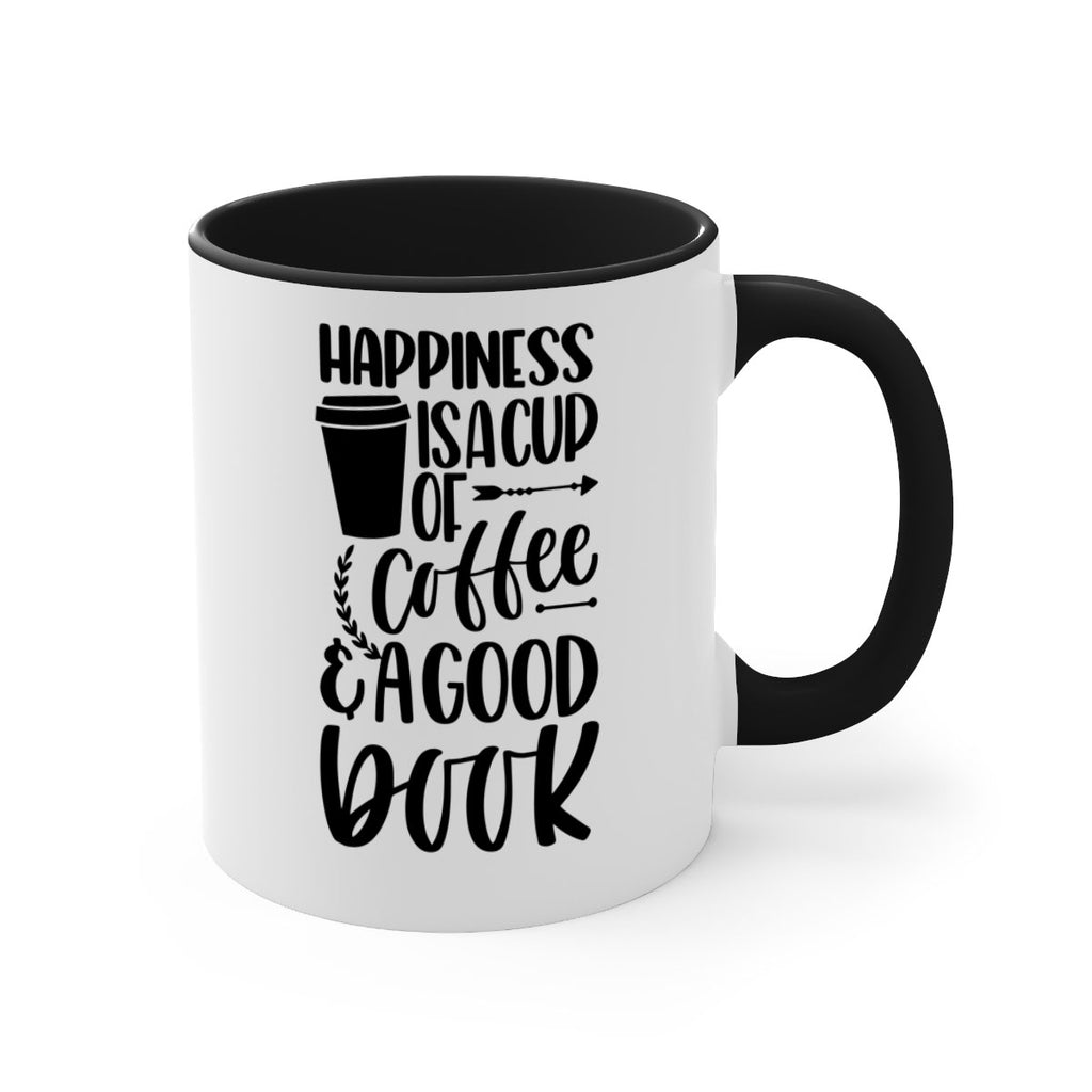 happiness is a cup of coffee 39#- Reading - Books-Mug / Coffee Cup