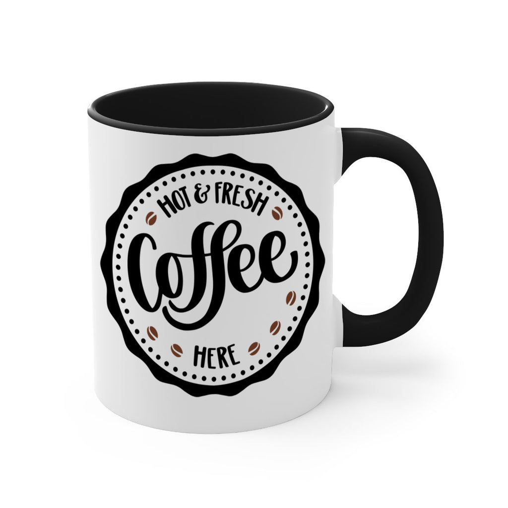 hot fresh coffee here 113#- coffee-Mug / Coffee Cup
