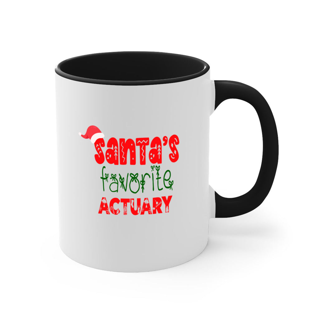 santas favorite actuary style 620#- christmas-Mug / Coffee Cup
