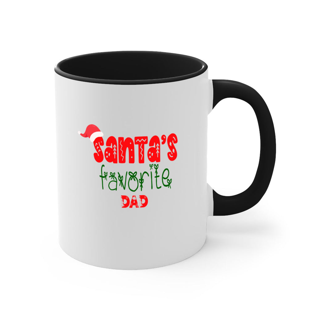 santas favorite dad style 763#- christmas-Mug / Coffee Cup