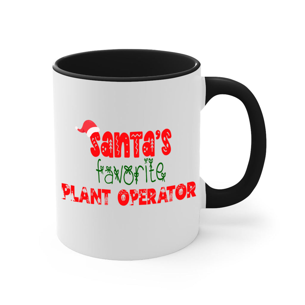 santas favorite plant operator style 1022#- christmas-Mug / Coffee Cup