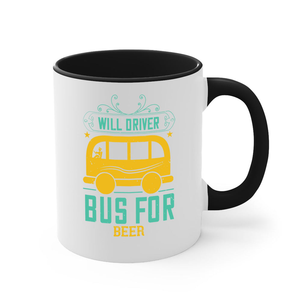 will driver bus for beer Style 6#- bus driver-Mug / Coffee Cup
