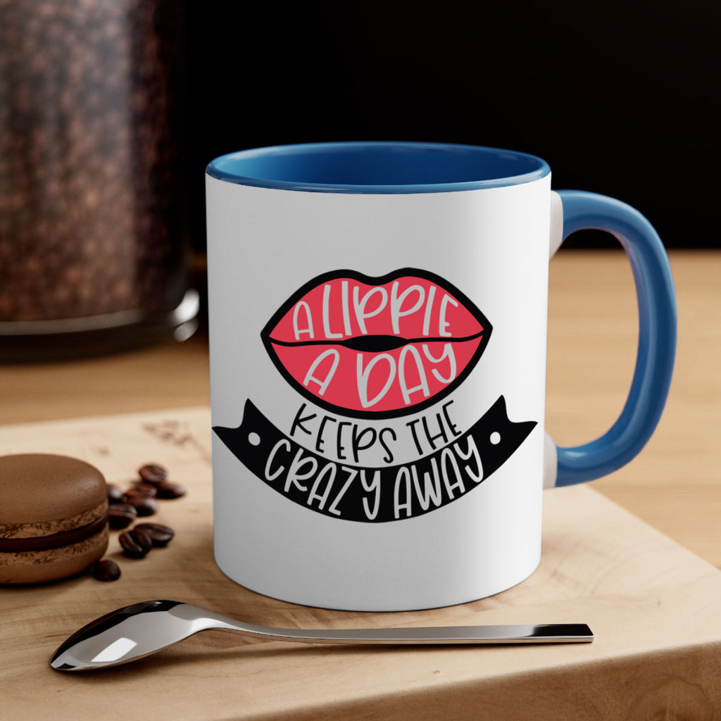 A Lippie A Day Keeps The Crazy Away Style 149#- makeup-Mug / Coffee Cup