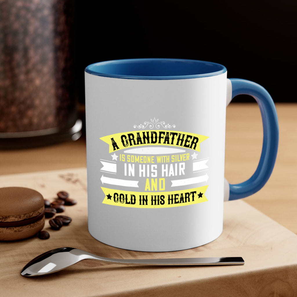 A grandfather is someone with silver 88#- grandpa-Mug / Coffee Cup