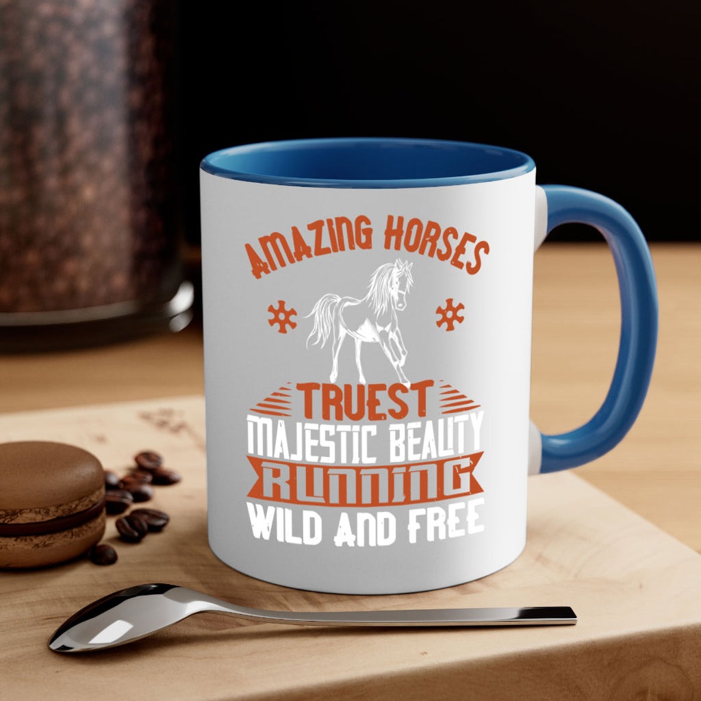 Amazing horses Truest Majestic Beauty Running wild and free Style 23#- horse-Mug / Coffee Cup