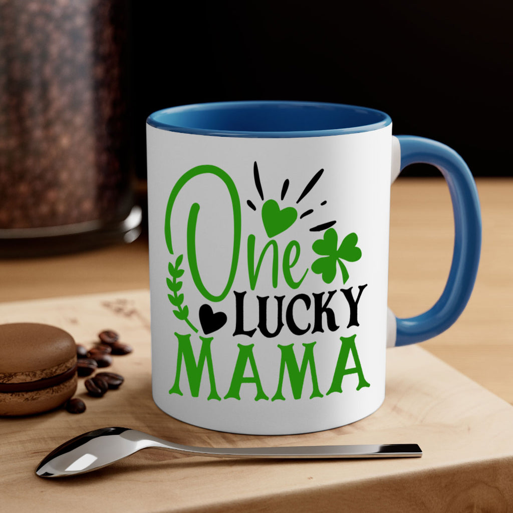One Lucky Mama Style 148#- St Patricks Day-Mug / Coffee Cup