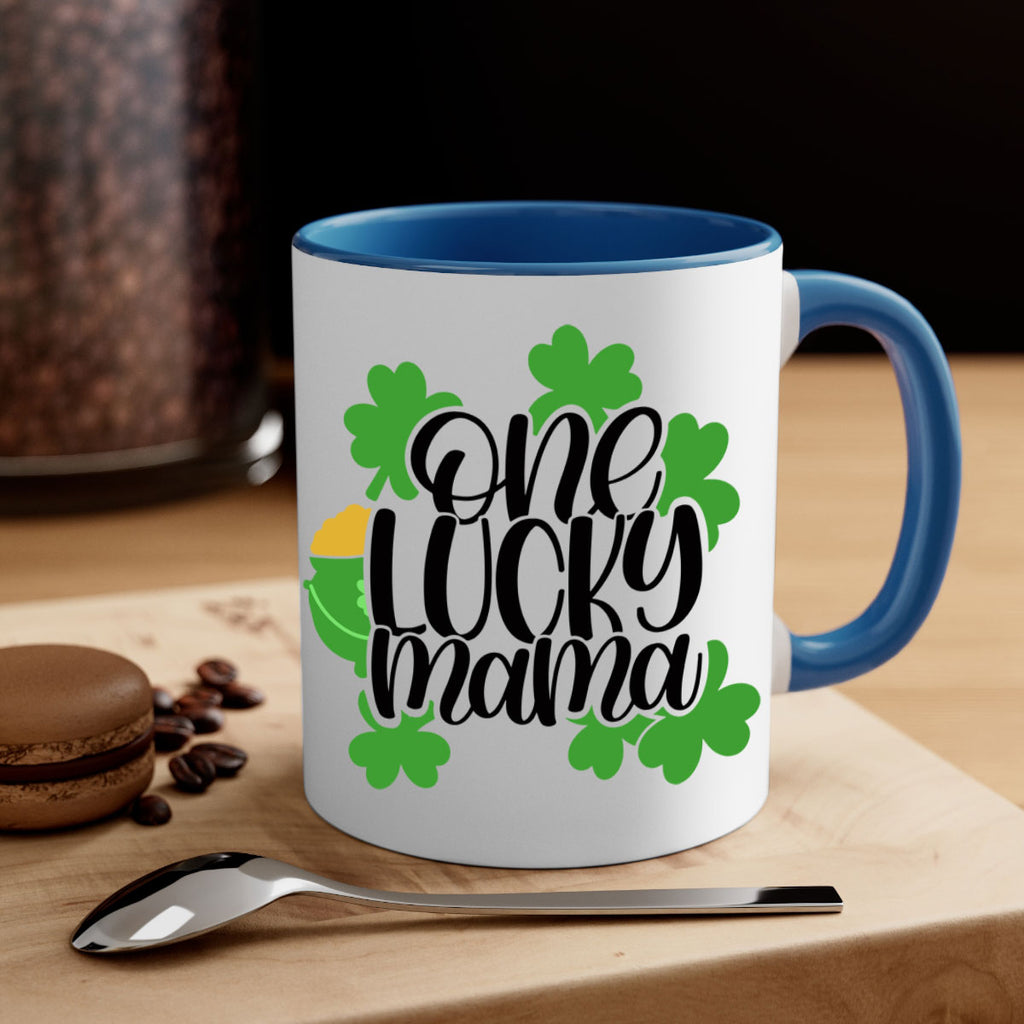 One Lucky Mama Style 42#- St Patricks Day-Mug / Coffee Cup