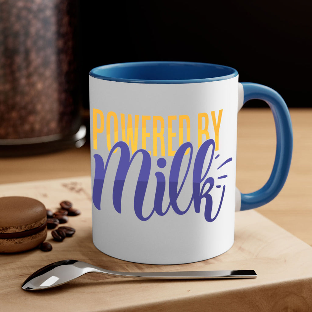 Powered By Milk Style 204#- baby2-Mug / Coffee Cup