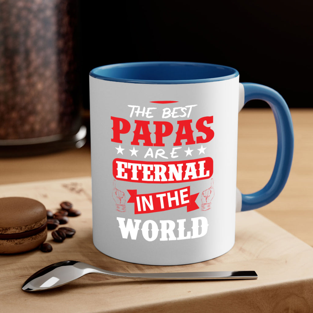 THE BEST PAPAS 108#- grandpa-Mug / Coffee Cup
