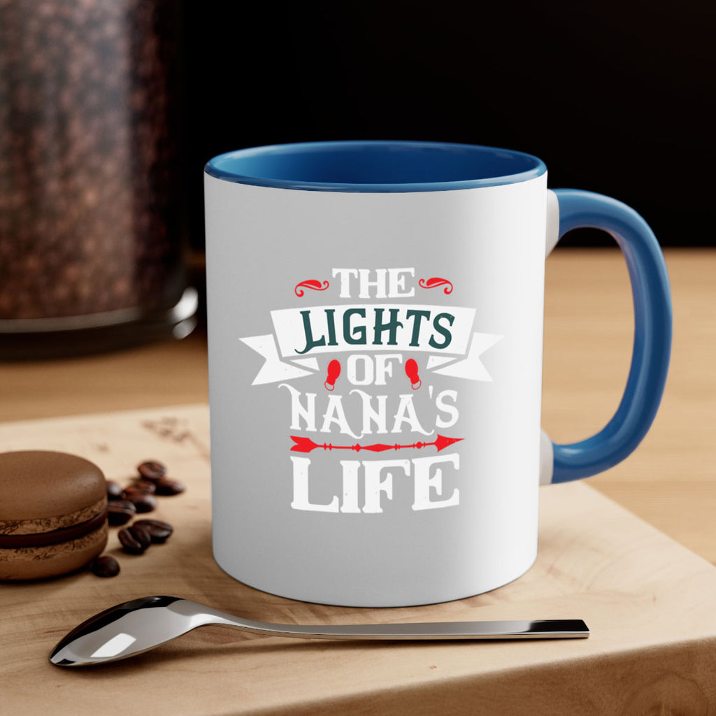 THE LIGHTS OF NANAS LIFE 1#- grandma-Mug / Coffee Cup