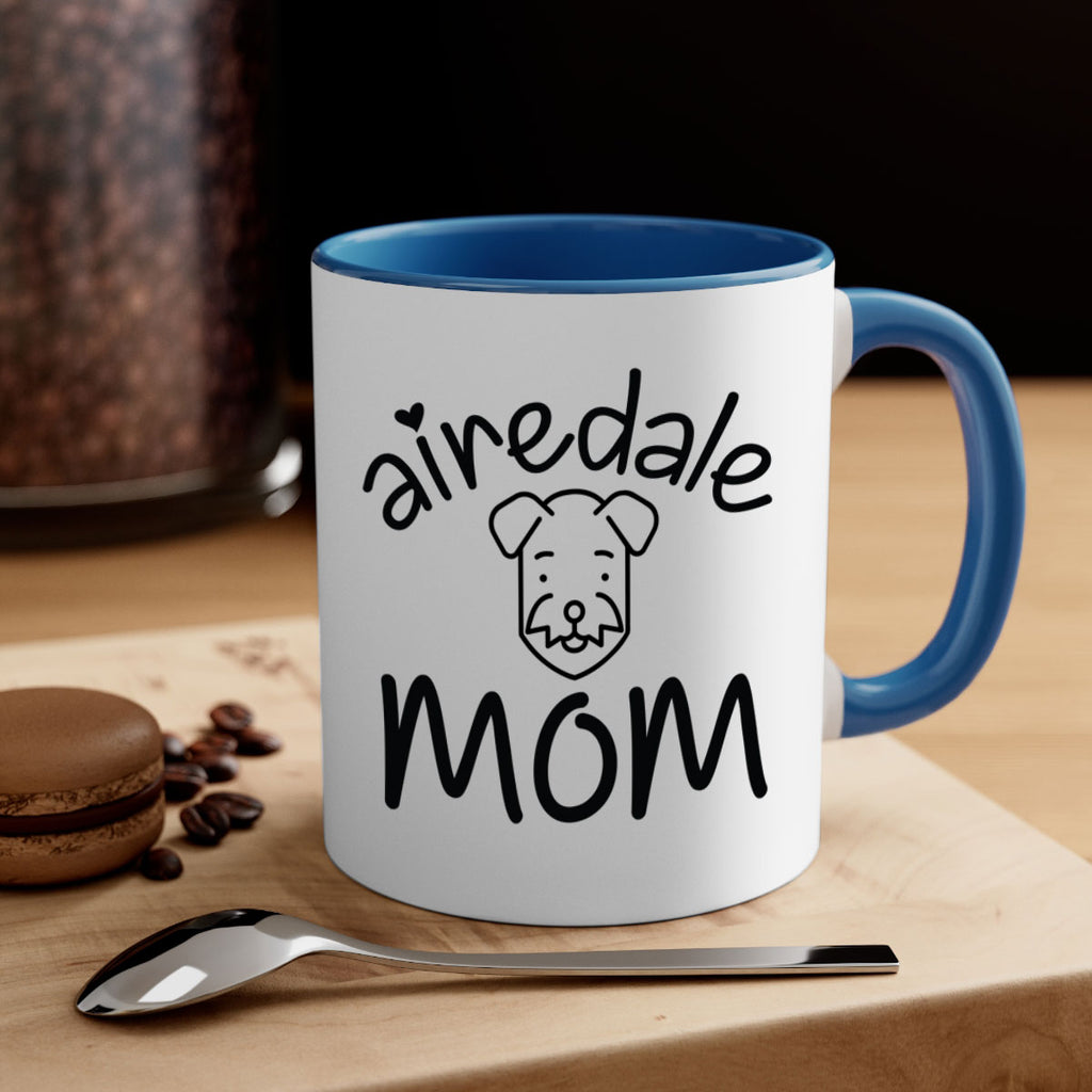 airedale mom 224#- mom-Mug / Coffee Cup