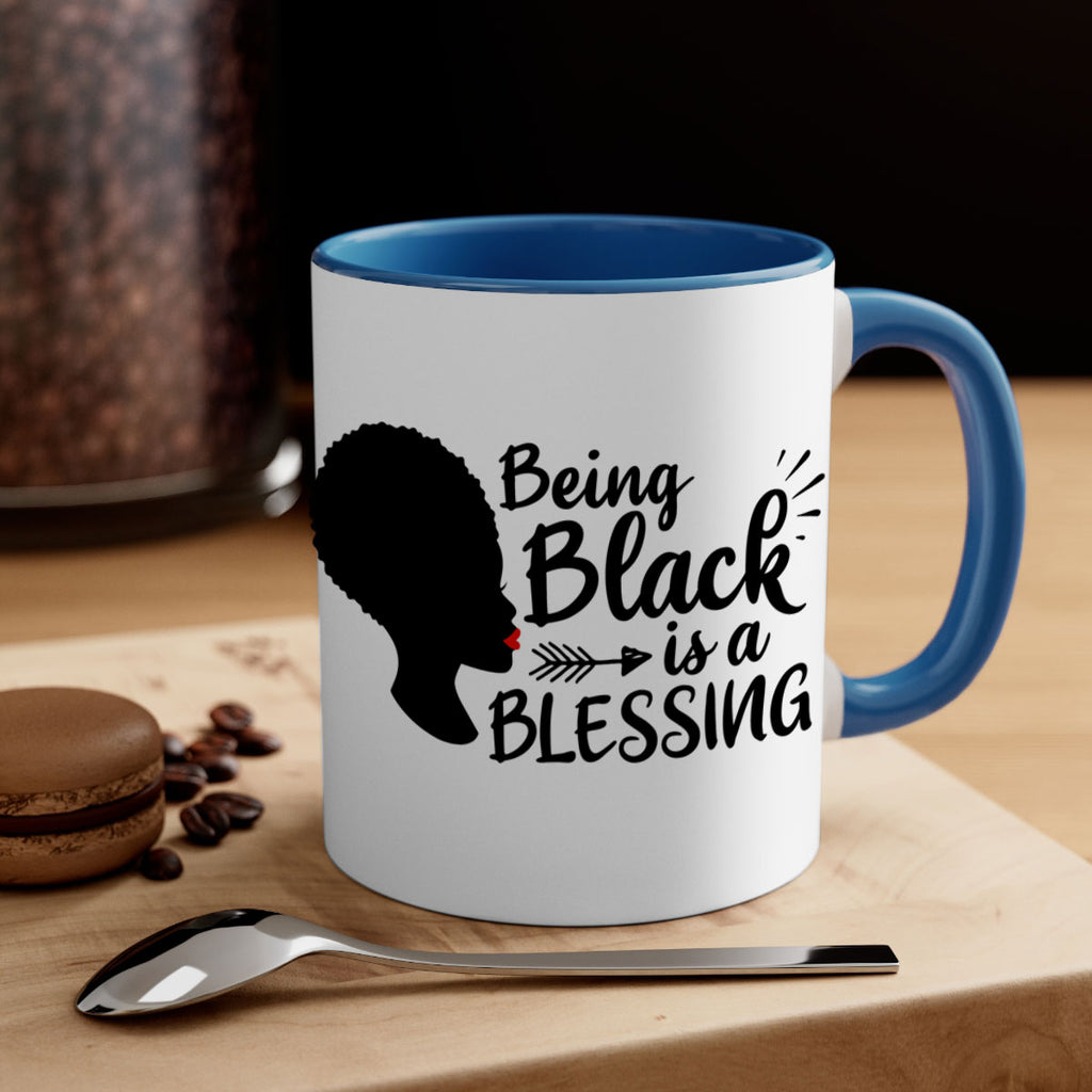 being black is a blessing Style 63#- Black women - Girls-Mug / Coffee Cup