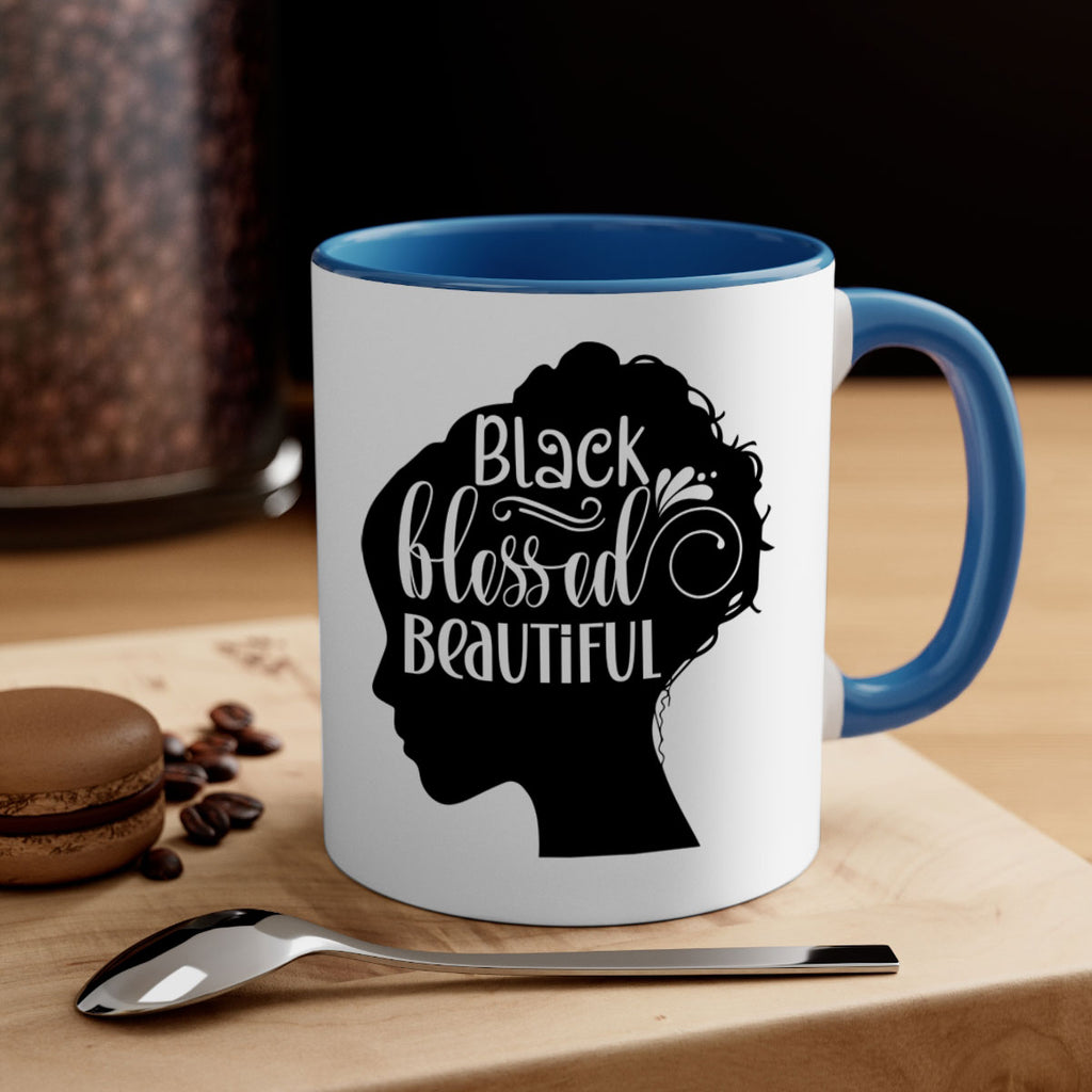 black blessed beautiful Style 62#- Black women - Girls-Mug / Coffee Cup