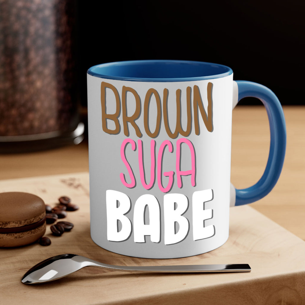 brown suga babe 190#- black words - phrases-Mug / Coffee Cup