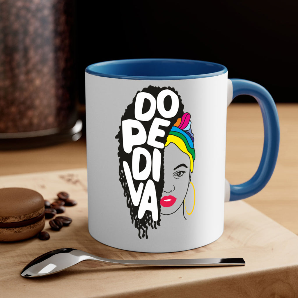 dope diva 5#- Black women - Girls-Mug / Coffee Cup