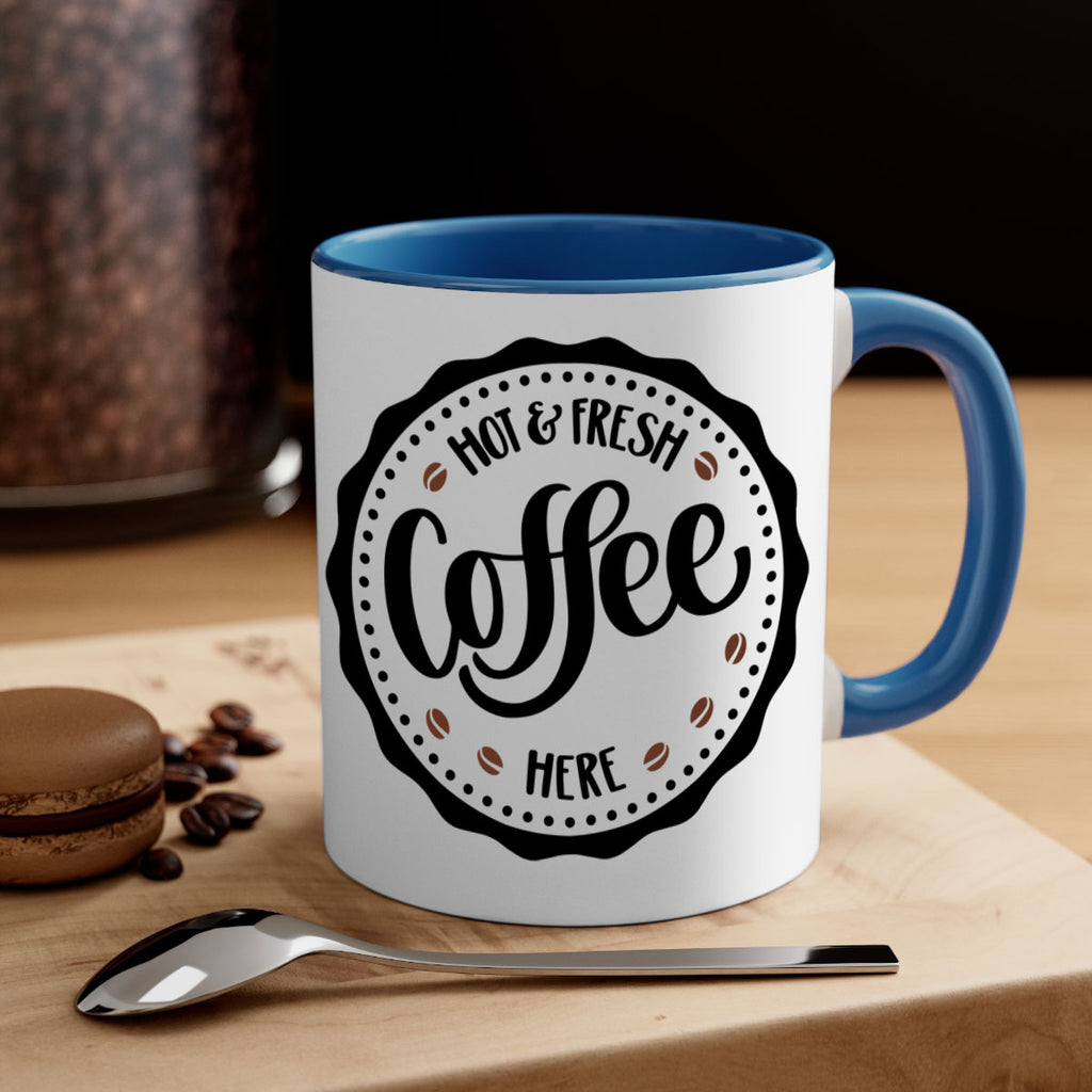 hot fresh coffee here 113#- coffee-Mug / Coffee Cup