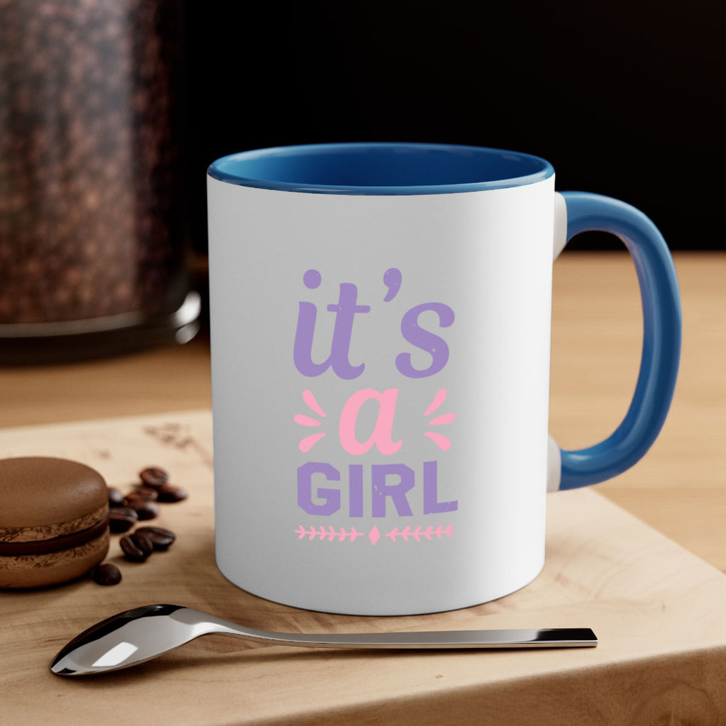 its a girl Style 32#- baby shower-Mug / Coffee Cup