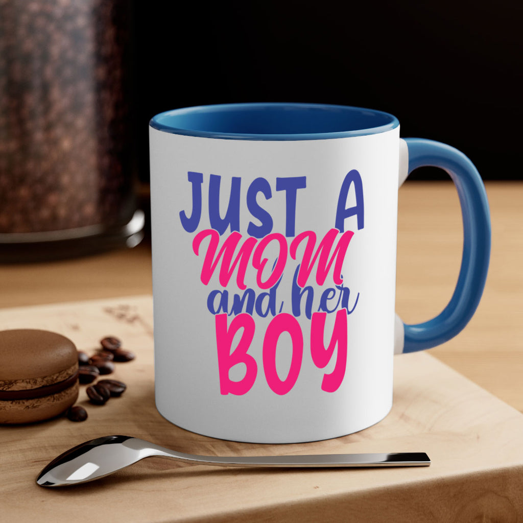 just a mom and her boy 392#- mom-Mug / Coffee Cup