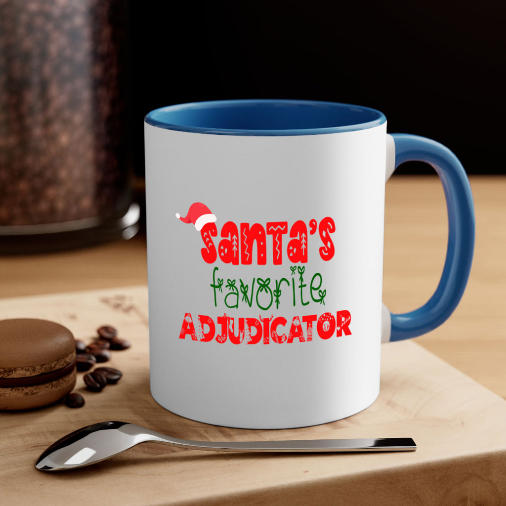 santas favorite adjudicator style 622#- christmas-Mug / Coffee Cup