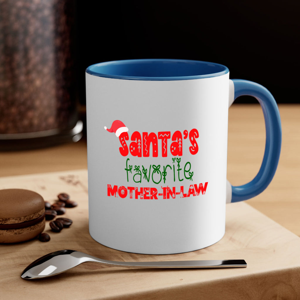 santas favorite mother-in-law style 966#- christmas-Mug / Coffee Cup