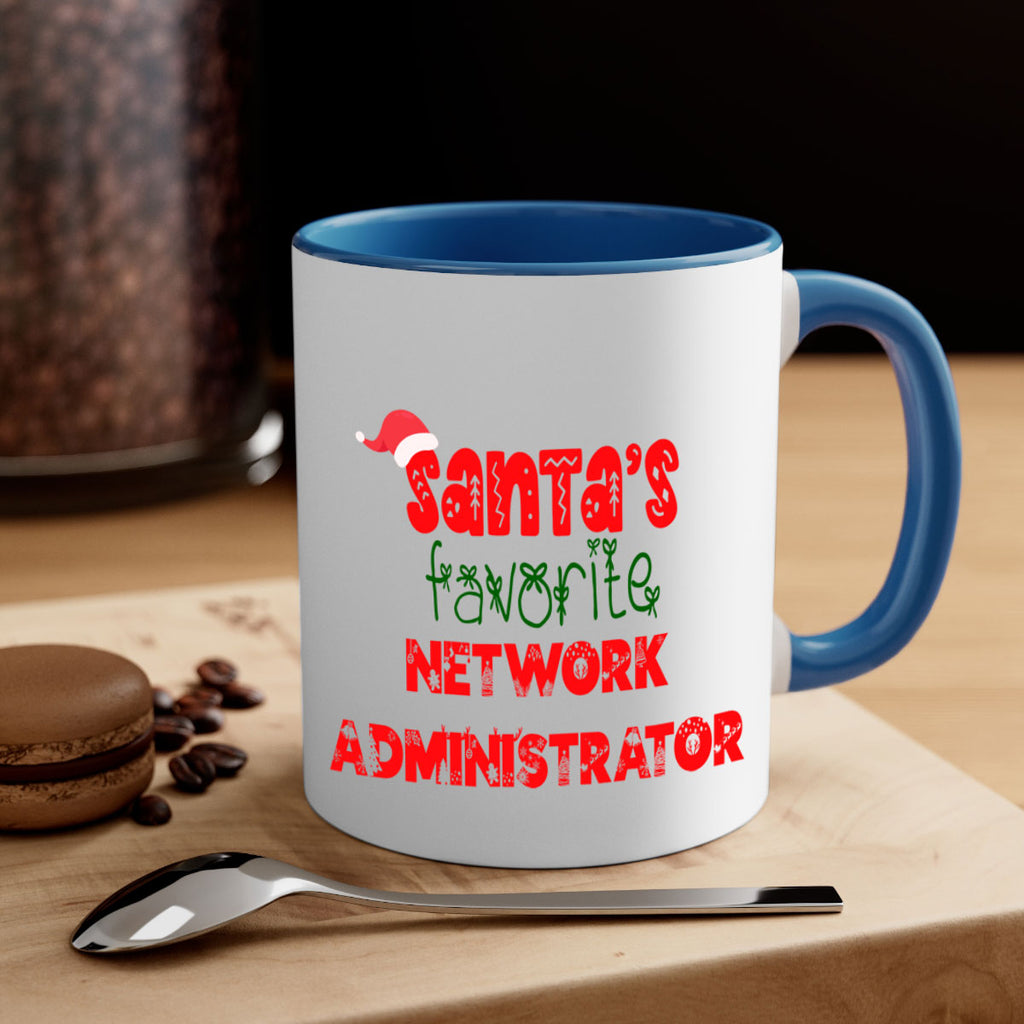 santas favorite network administrator style 973#- christmas-Mug / Coffee Cup
