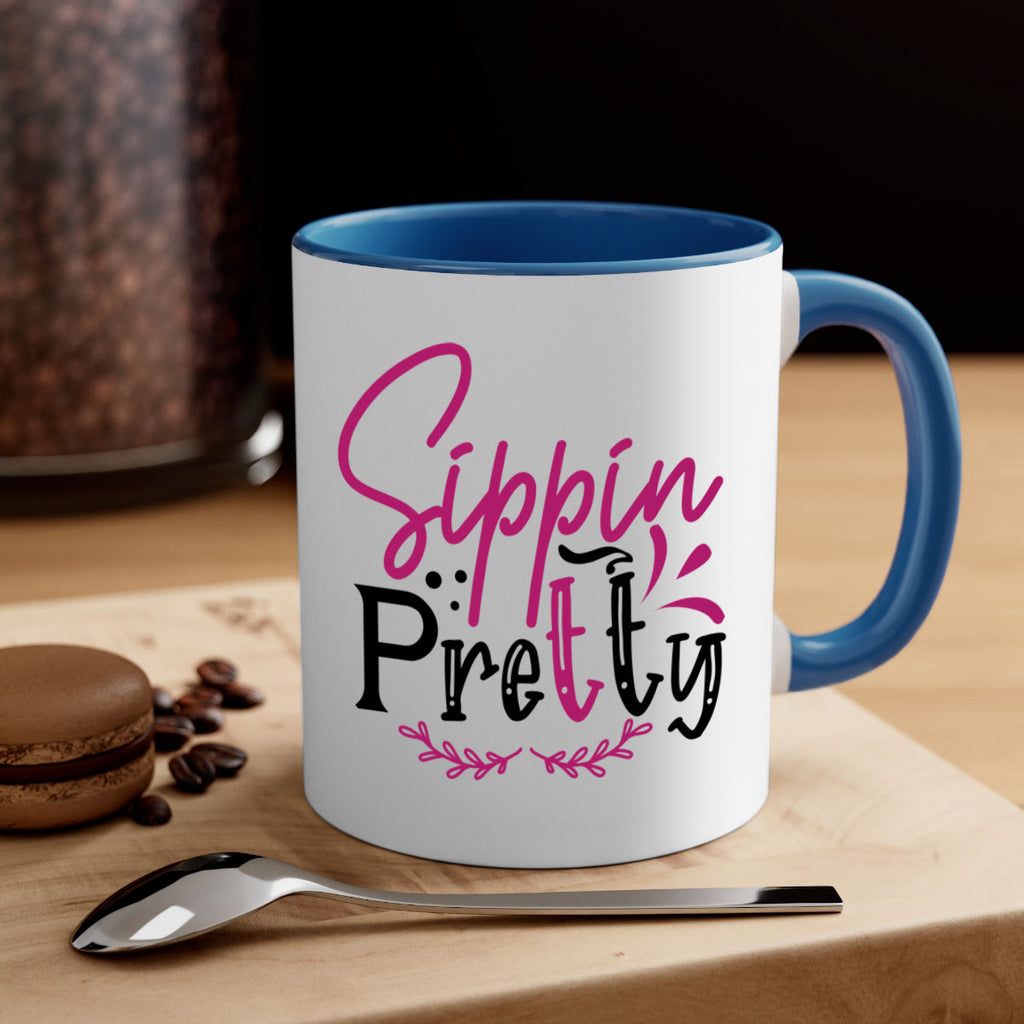 sippin pretty 161#- wine-Mug / Coffee Cup