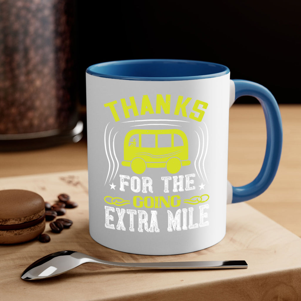 thanks for the going extra mile Style 14#- bus driver-Mug / Coffee Cup