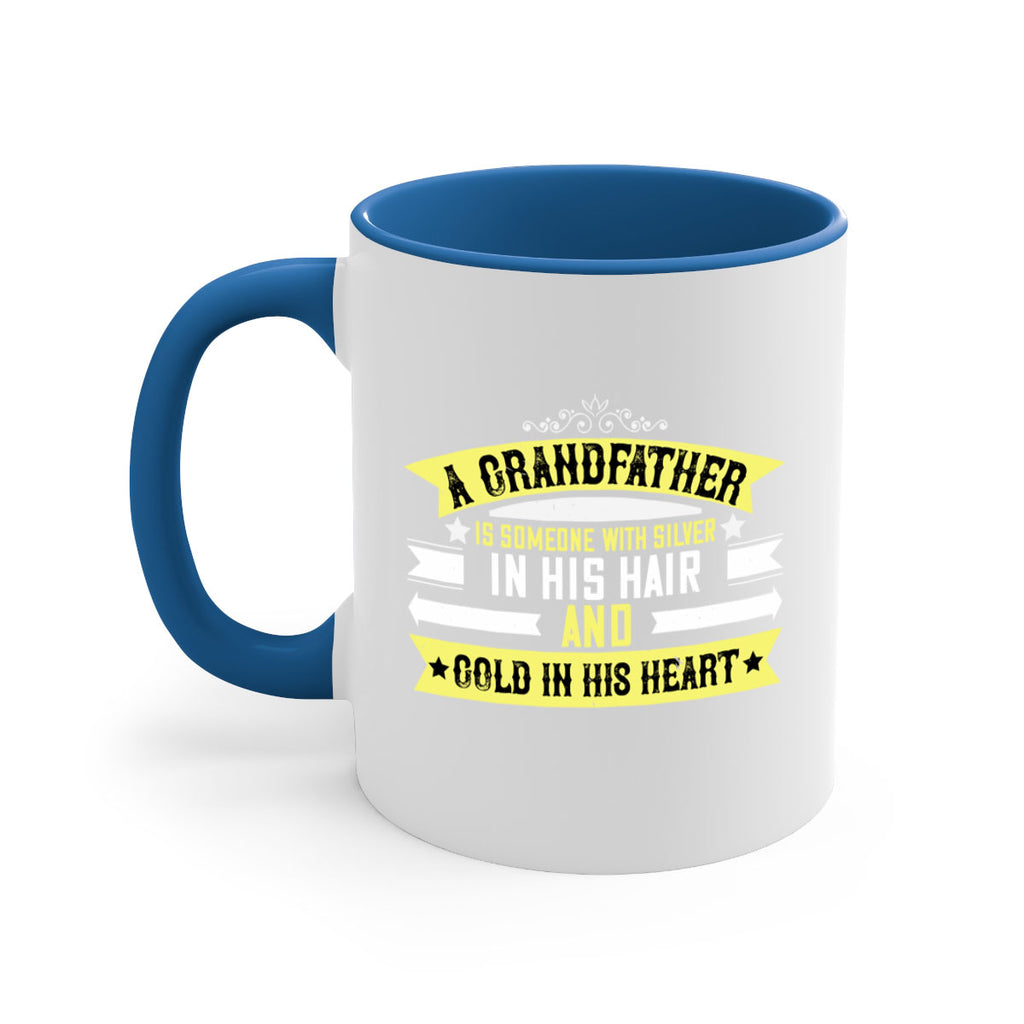 A grandfather is someone with silver 88#- grandpa-Mug / Coffee Cup