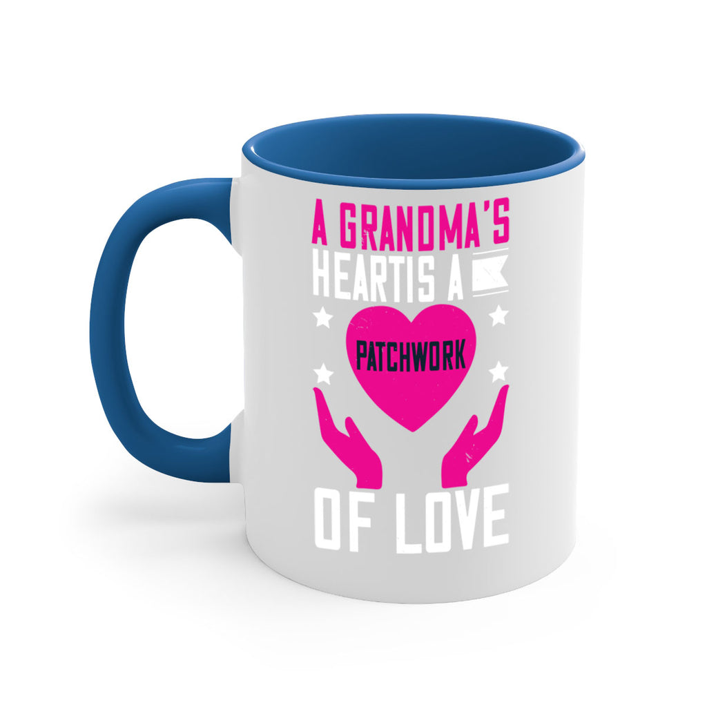 A grandma’s heart is a patchwork of love 86#- grandma-Mug / Coffee Cup