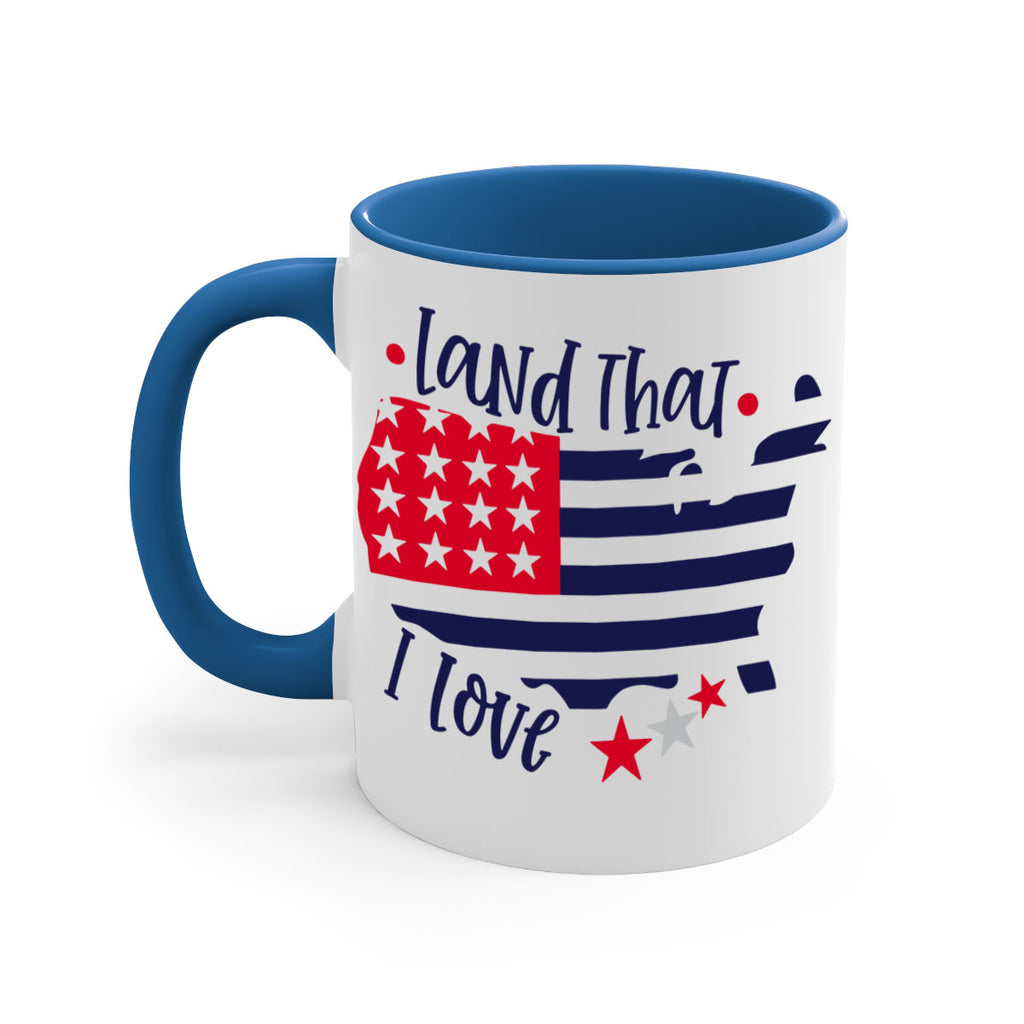 Land That I Love Style 158#- 4th Of July-Mug / Coffee Cup
