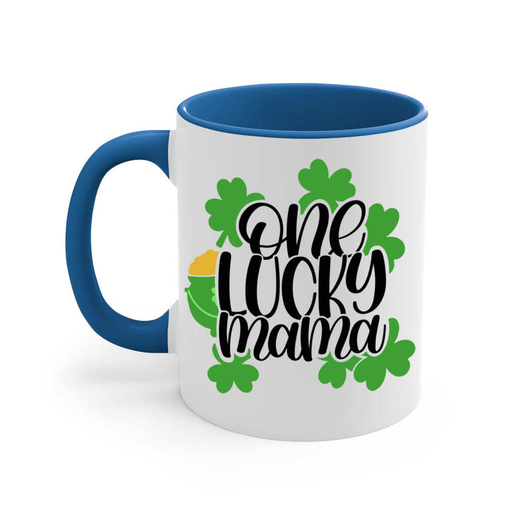 One Lucky Mama Style 42#- St Patricks Day-Mug / Coffee Cup