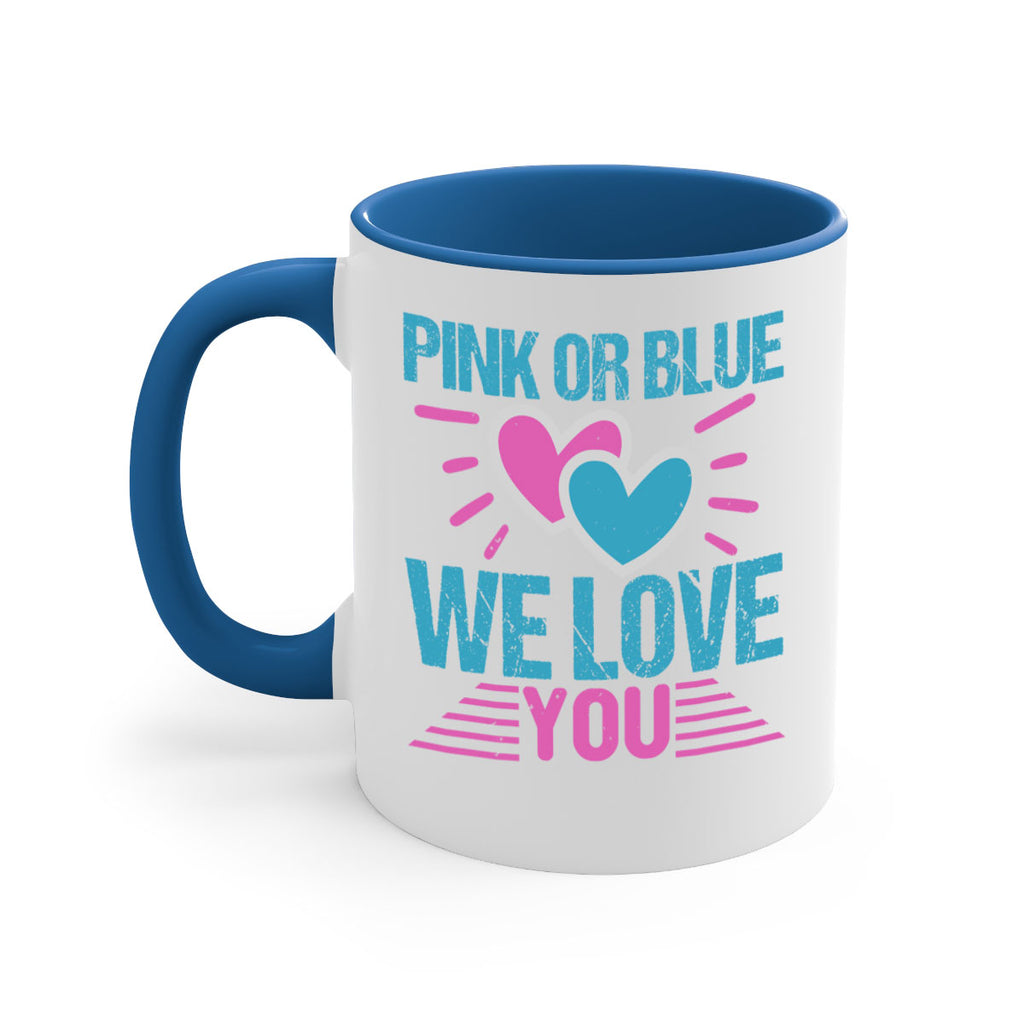 Pink or Blue we love you Style 177#- baby2-Mug / Coffee Cup