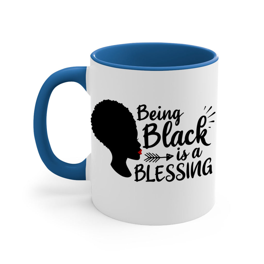 being black is a blessing Style 63#- Black women - Girls-Mug / Coffee Cup