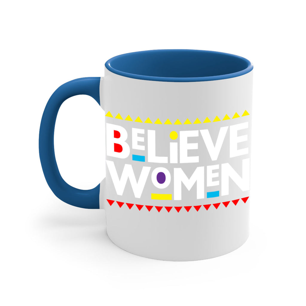 believewomen 254#- black words - phrases-Mug / Coffee Cup