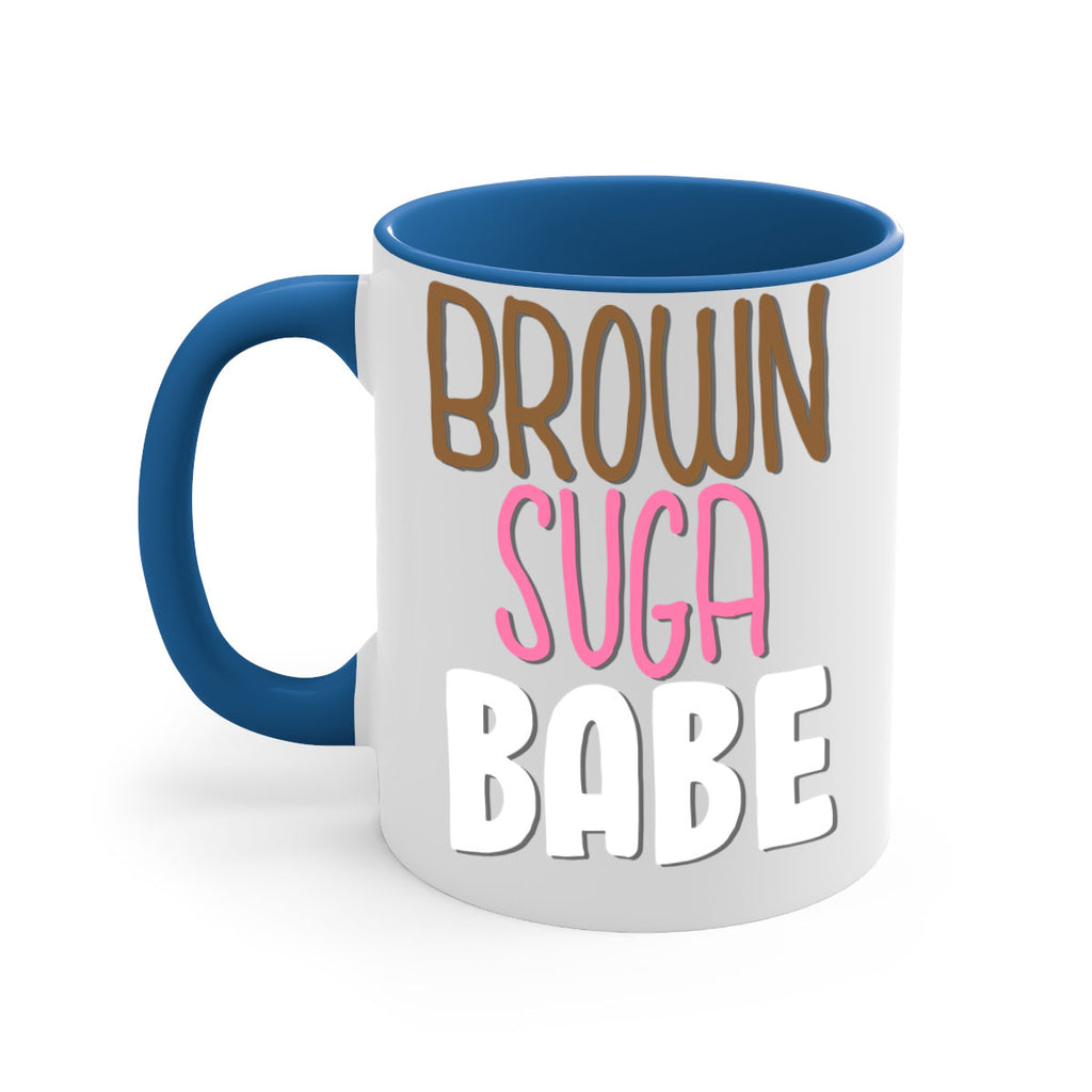 brown suga babe 190#- black words - phrases-Mug / Coffee Cup