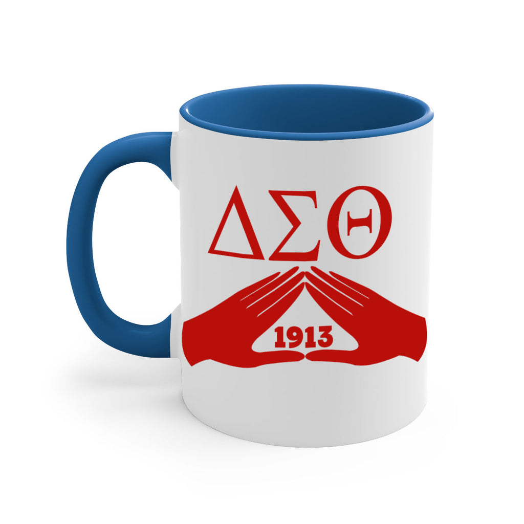 delta sigma theta 8#- black words - phrases-Mug / Coffee Cup