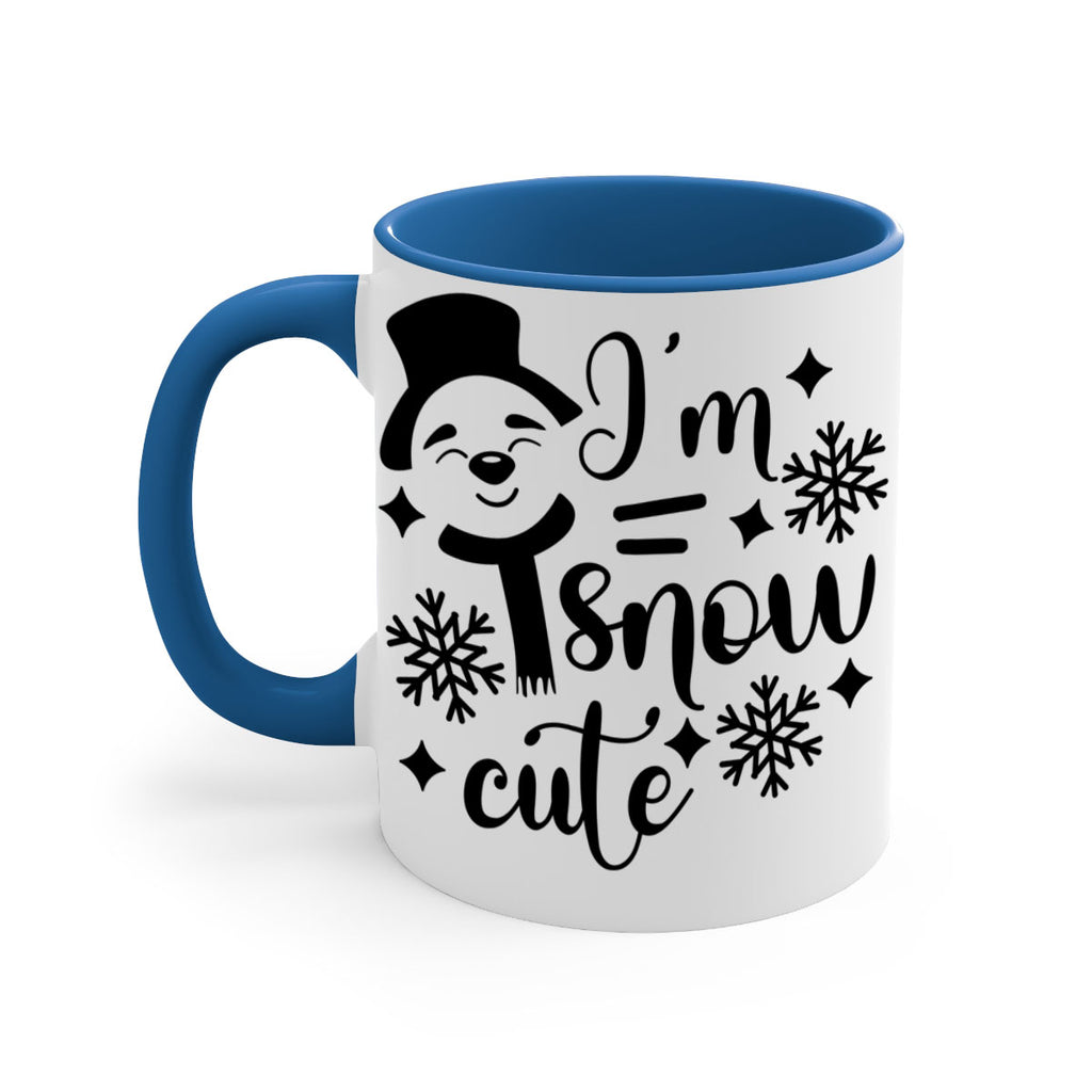 i'm snow cute style 357#- christmas-Mug / Coffee Cup