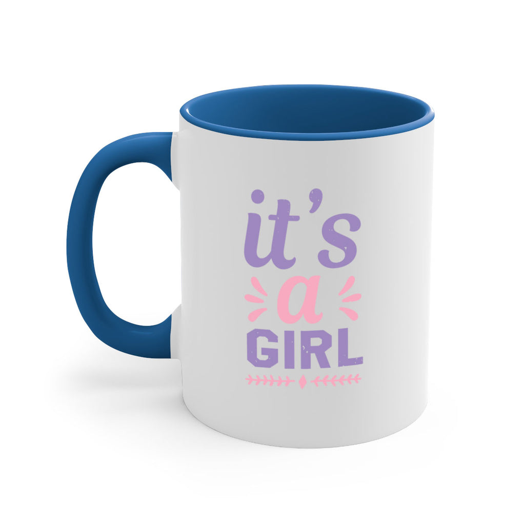 its a girl Style 32#- baby shower-Mug / Coffee Cup
