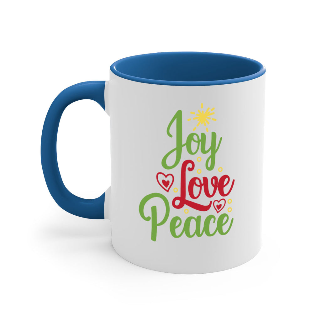 joy love peacee 243#- christmas-Mug / Coffee Cup