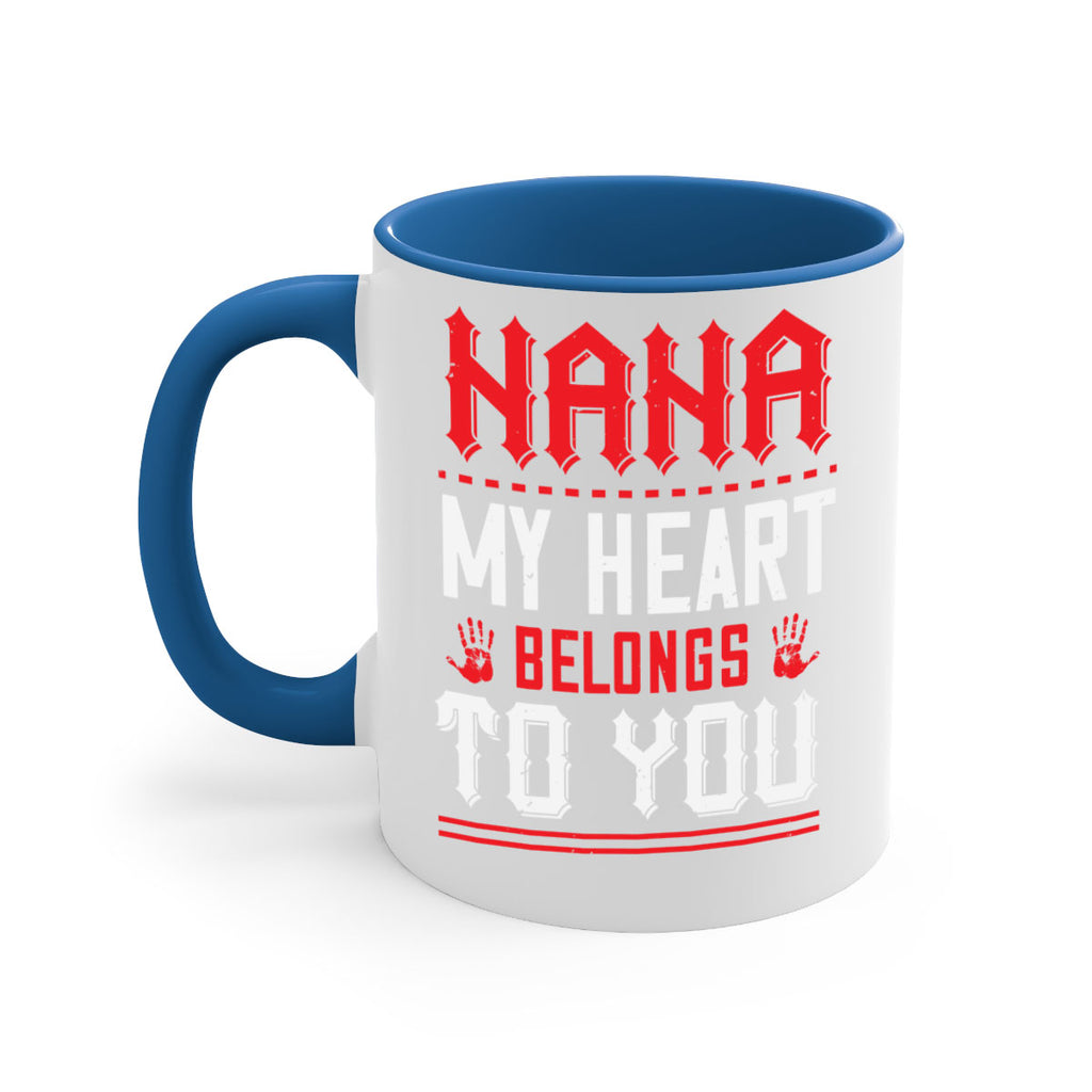 nana MY HEART 7#- grandma-Mug / Coffee Cup